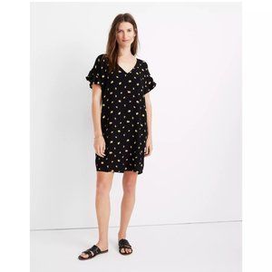 Madewell Ruffle Sleeve Easy Dress - Daisy Print